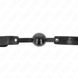 KINK - BOLA DE TPE SUAVE DE 4 CM, MODELO DE MORDAZA 2, 65 x 2,5 CM