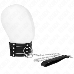KINK - COLLAR CON CINTURÓN DE 65 CM, ESTILO SUB AJUSTABLE DE 35-51 CM X 7 CM