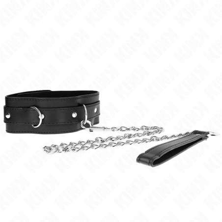 KINK - COLLAR CON CINTURÓN DE 65 CM CON CORREA NEGRA 54 X 4,5 CM