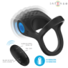 INTENSE - ALEX ANILLO DOBLE VIBRADOR PENE 10 VIBRACIONES NEGRO
