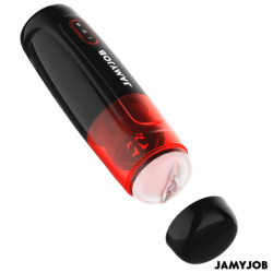 JAMYJOB - MASTURBADOR VAGINAL AUTOMÁTICO STORM CON 10 MODOS DE ROTACIÓN Y EMPUJE