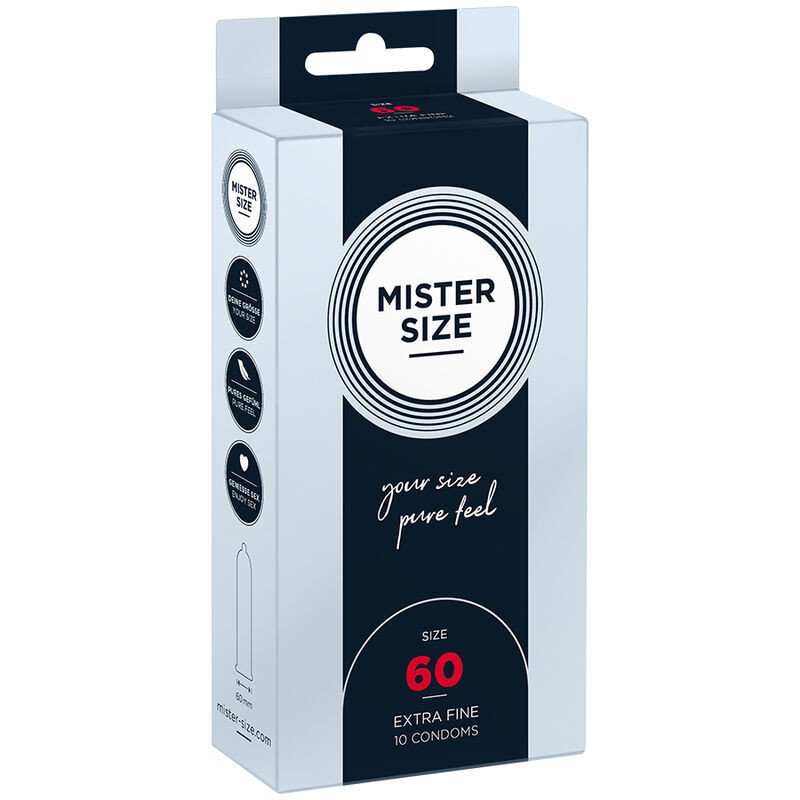PRESERVATIVO TALLA XL 60 MM (10 UNIDADES)
