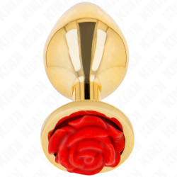 KINK - TAPÓN ANAL ROJO ROSA...