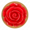 KINK - TAPÓN ANAL DE ORO ROSA CON ROSA ROJA