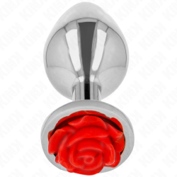 KINK - TAPÓN ANAL ROSA ROJO...