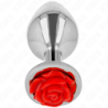 KINK - PLUG ANAL ROSA ROJA TALLA M