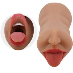 CRAZY BULL - SARAH MASTURBADOR DOBLE BOCA & VAGINA NATURAL