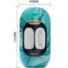 PRETTY LOVE - MASTURBADOR MASCULINO DE SILICONA HOT WAVE BLANCO