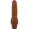 BAILE - BARBARA VIBRADOR REALÍSTICO 19.5 CM MULATO