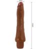 BAILE - DRYAD VIBRADOR REALÍSTICO 25 CM MULATO