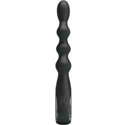 PRETTY LOVE - FEDERER VIBRADOR ANAL 12 VIBRACIONES NEGRO