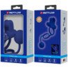 PRETTY LOVE - REMINGTON DOBLE ANILLO VIBRADOR CON PLUG AZUL