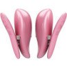 PRETTY LOVE - CAILEY PINZAS PARA PEZONES 10 VIBRACIONES CONTROL REMOTO ROSA