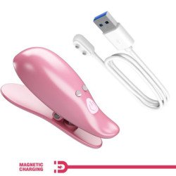 PRETTY LOVE - CAILEY PINZAS PARA PEZONES 10 VIBRACIONES CONTROL REMOTO ROSA
