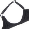 SUBBLIME - 955205 CONJUNTO DE SUJETADOR CON LAZO NEGRO AJUSTABLE L/XL