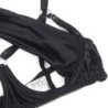 SUBBLIME - 955199 CONJUNTO DE SUJETADOR CON LAZO NEGRO AJUSTABLE S/M