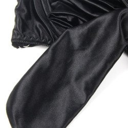 SUBBLIME - 955199 CONJUNTO DE SUJETADOR CON LAZO NEGRO AJUSTABLE S/M