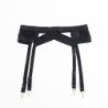 SUBBLIME - 955243 SUJETADOR BONDAGE NEGRO CON LIGUEROS TALLA L/XL