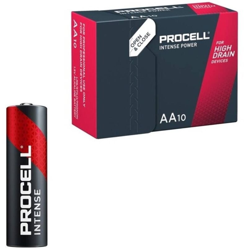 PROCELL - PILAS ALCALINAS LR6 AA DE ALTA POTENCIA 1.5V CAJA*10