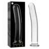 NEBULA SERIES BY IBIZA - MODELO 17 DILDO CRISTAL TRANSPARENTE 18.5 CM -O- 3 CM