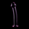 SERIE NEBULA DE IBIZA - MODELO 11 DILDO DE VIDRIO DE BOROSILICATO ROSA 16 CM -O- 3 CM