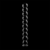SERIE NEBULA DE IBIZA - MODELO 22 DILDO DE VIDRIO DE BOROSILICATO TRANSPARENTE 21,5 CM -O- 2,5 CM
