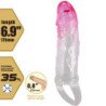 PRETTY LOVE - ODES FUNDA REALISTA DE 2 CM PARA AGRANDAMIENTO DE PENE ROSA