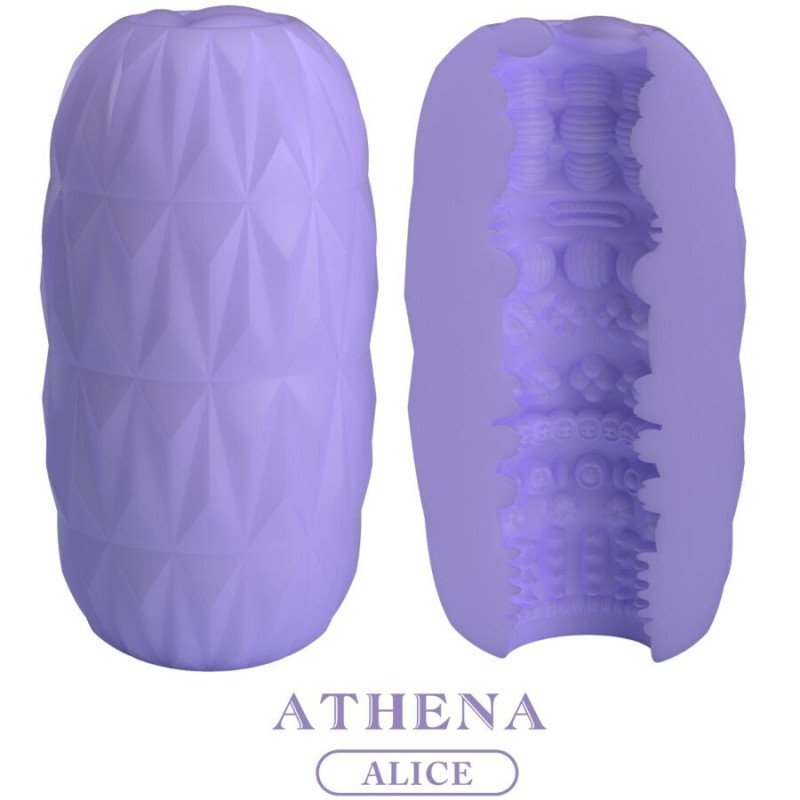 AMOR BONITO - ATHENA ALICE MASTURBADOR MASCULINO MORADO