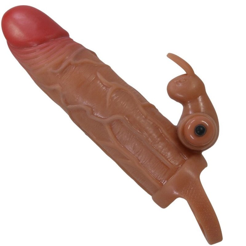 PRETTY LOVE - FUNDA PARA PENE OSMAR + ESTIMULADOR DE CLÍTORIS VIBRATORIO
