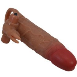 PRETTY LOVE - FUNDA PARA PENE OSMAR + ESTIMULADOR DE CLÍTORIS VIBRATORIO