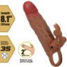 PRETTY LOVE - FUNDA PARA PENE OSMAR + ESTIMULADOR DE CLÍTORIS VIBRATORIO