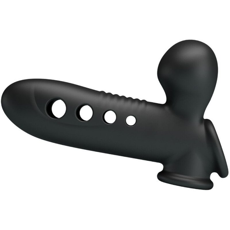 PRETTY LOVE - FUNDA PARA PENE GRÚA CON AIRBAG NEGRA