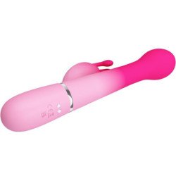 PRETTY LOVE - DEJON VIBRADOR RABBIT 3 EN 1 MULTIFUNCIÓN ROSA