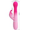 PRETTY LOVE - DEJON VIBRADOR RABBIT 3 EN 1 MULTIFUNCIÓN ROSA