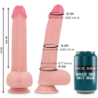 ROCKARMY - KINGCOBRA DILDO REALISTICO LIQUID SILICONE 24 CM -O- 4.77 CM