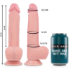 ROCKARMY - HAWK REALISTICO ROTADOR Y VIBRADOR 22 CM -O- 4.6 CM