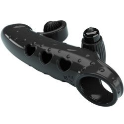 ROMANCE - FUNDA VIBRADORA PARA PENE NEGRA