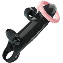 ROMANCE - FUNDA VIBRADORA PARA PENE NEGRA