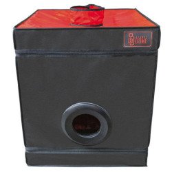 SECRET DOME - KINK CLUB CABINA BUKKAKE NEGRO & ROJO