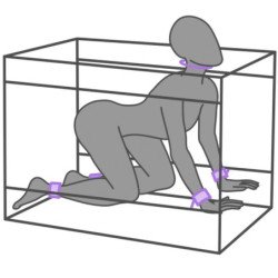 SECRET DOME - KINK CLUB LA NICHE CABINA  MORADO