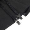 SUBBLIME - 957711 VESTIDO DE CUERO CON CREMALLERA Y ENCAJE NEGRO L/XL