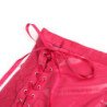SUBBLIME - 957605 CONJUNTO DE SUJETADOR Y FALDA DE CUERO ROJO TALLA S/M