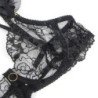 SUBBLIME - 957483 CONJUNTO DE SUJETADOR Y LIGUERO DE ENCAJE NEGRO TALLA S/M