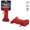CALEXOTICS - CUERDA BDSM ROJA ESCÁNDALO 10 M