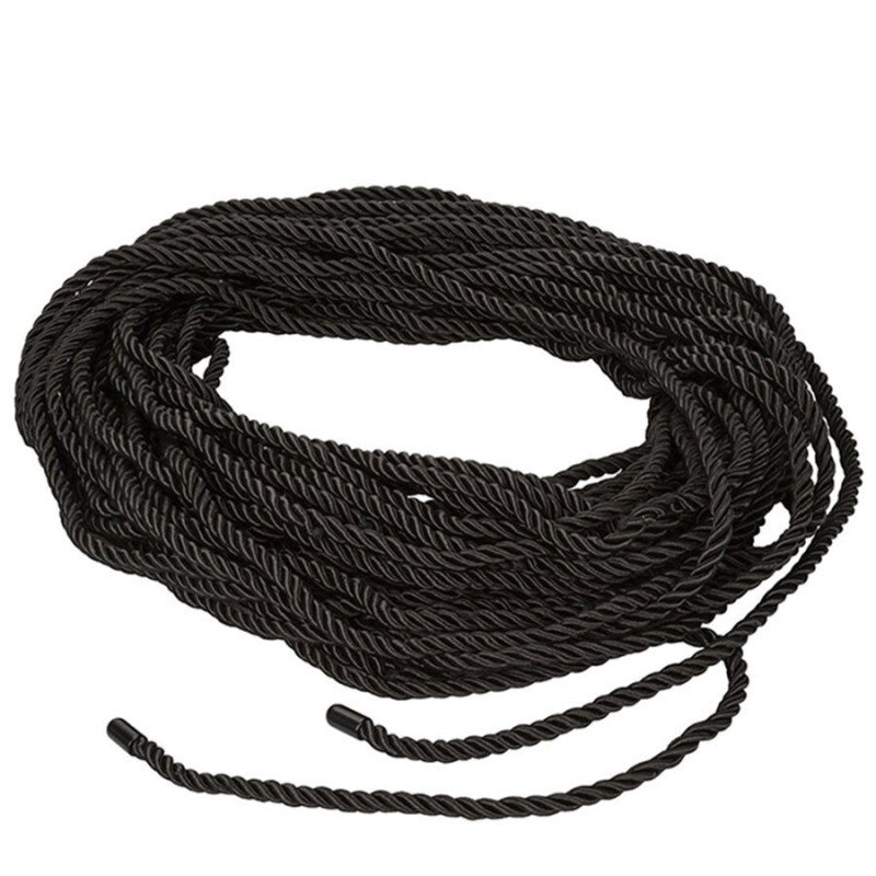 CALEXOTICS - CUERDA BDSM NEGRA ESCÁNDALO 30 M