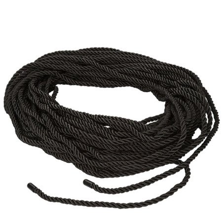 CALEXOTICS - CUERDA BDSM NEGRA ESCÁNDALO 30 M