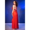 CHILIROSE - CR  4857 SET TOP Y PANTALONES ROJO TALLA M