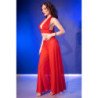 CHILIROSE - CR  4857 SET TOP Y PANTALONES ROJO TALLA S