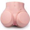 XISE - OLGA VIBRATING MASTURBADOR VAGINA Y ANO REALÍSTICO MULTIPOSICIÓN CON VIBRACIÓN