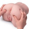 XISE - OLGA VIBRATING MASTURBADOR VAGINA Y ANO REALÍSTICO MULTIPOSICIÓN CON VIBRACIÓN
